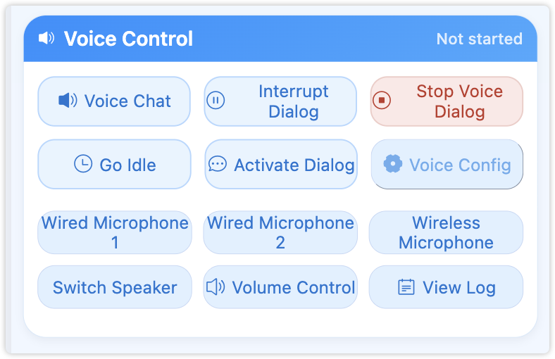 Voice control module