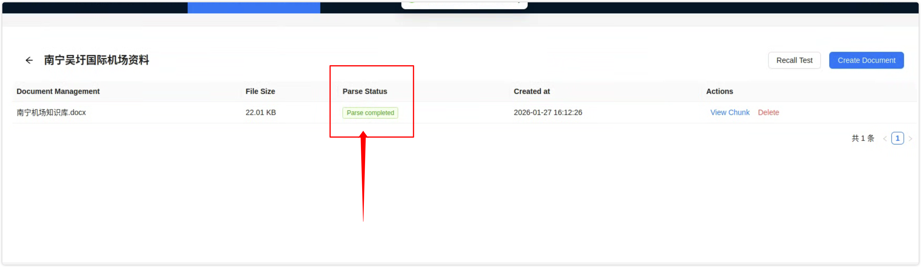 Parsing in progress